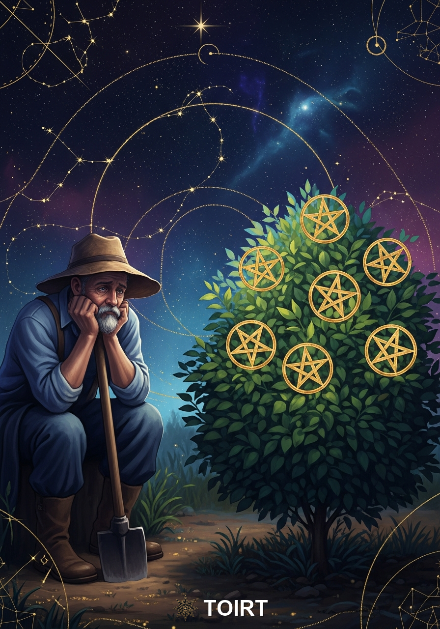 Seven of Pentacles